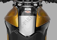 Protection tank ALU brush-Honda